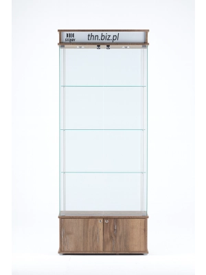 Glasvitrine mit KOLORADO-Schrank